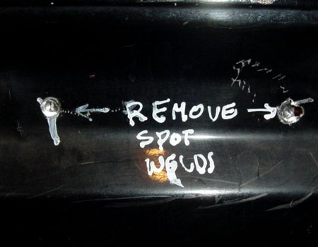License Panel Welds